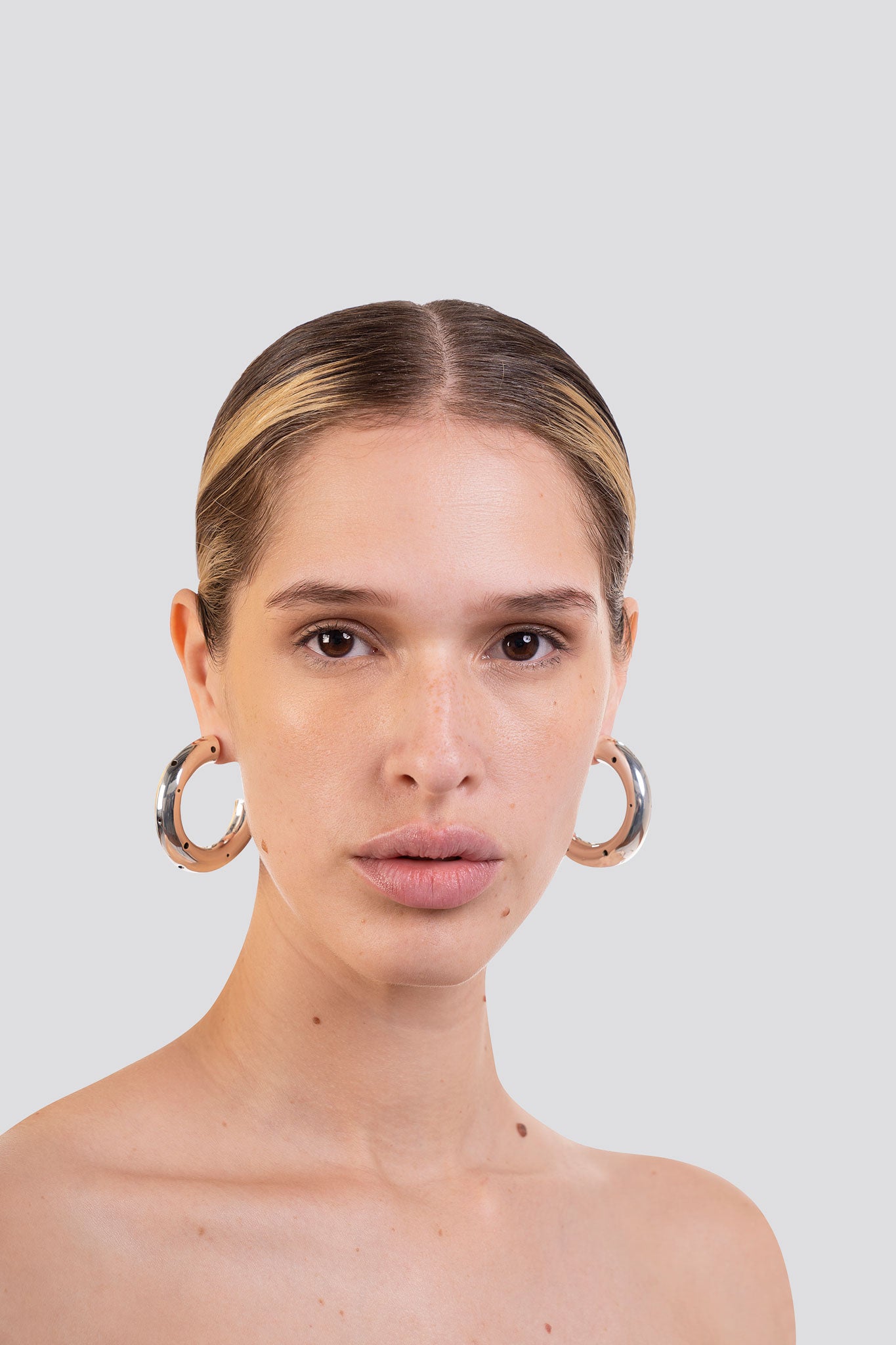 BOLD BIG HOOPS SILVER