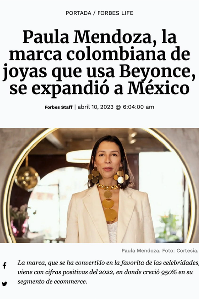 PAULA MENDOZA INTERVIEW
