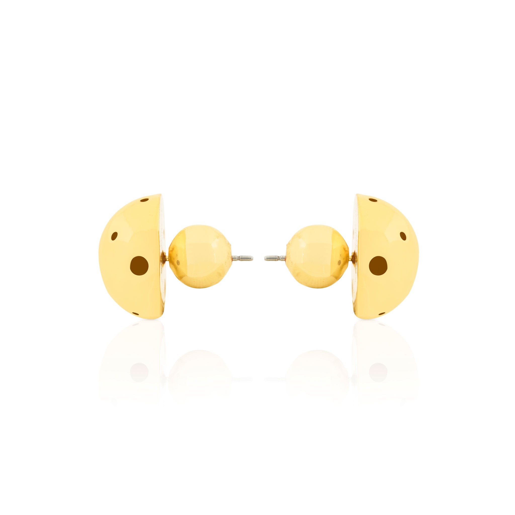 BOLD SMALL BALL EARRINGS