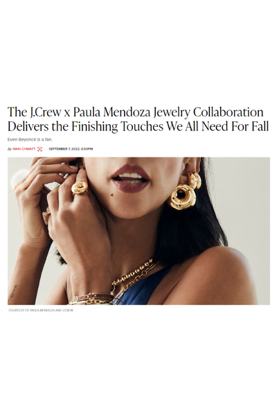 COLLAB J.CREW x PAULA MENDOZA