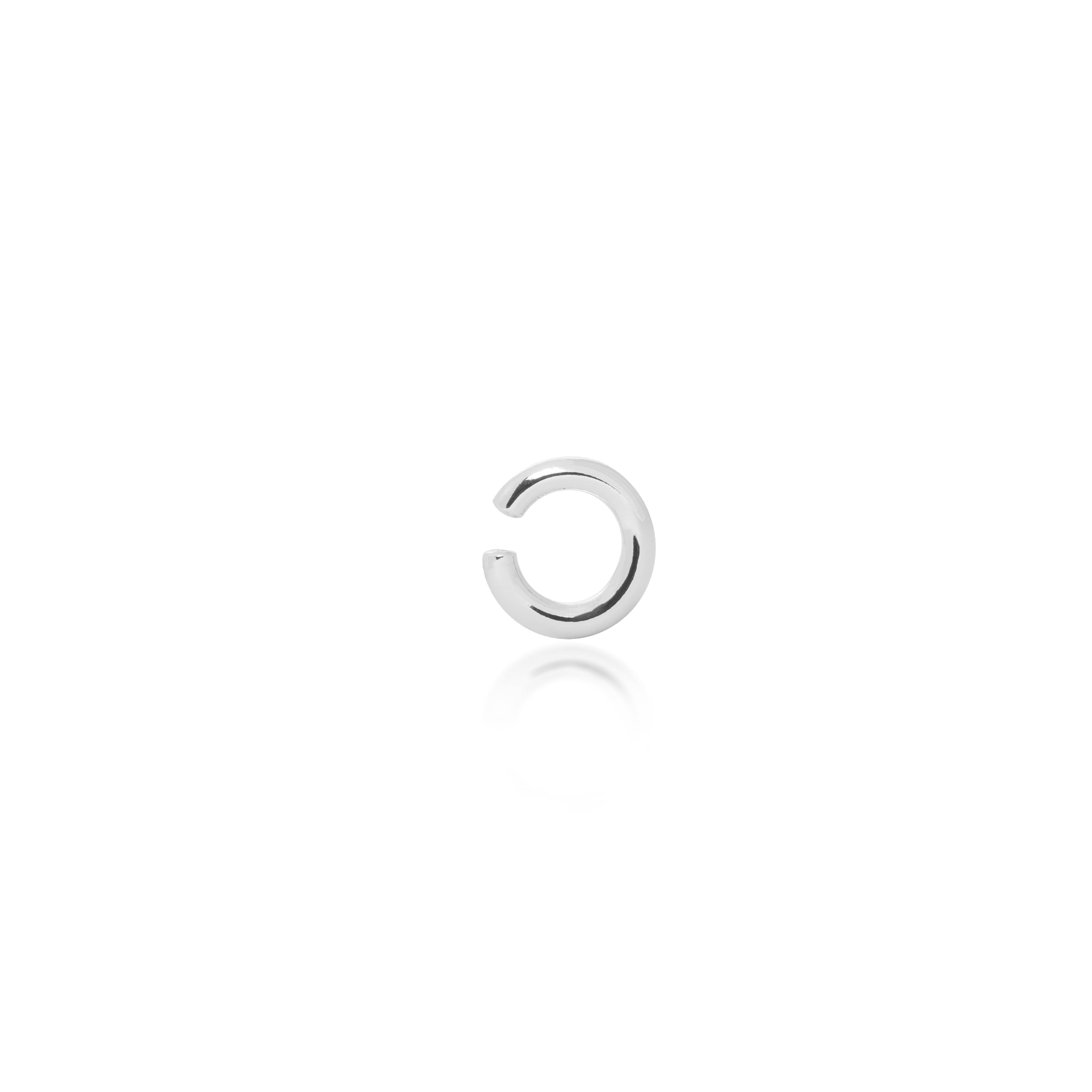 SMALL MOON EARCUFF SILVER