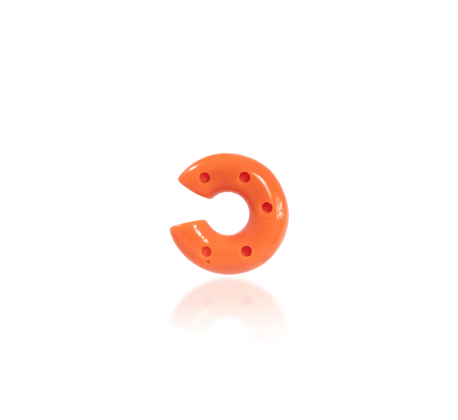 MEDIUM MOON EARCUFF ORANGE