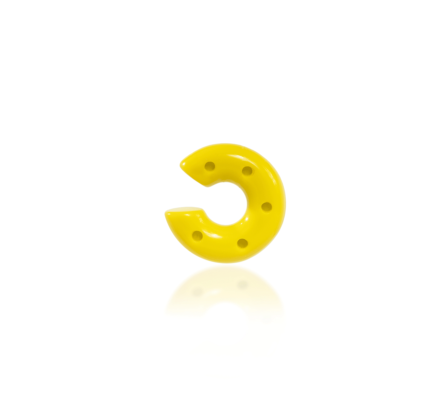 MEDIUM MOON EARCUFF YELLOW