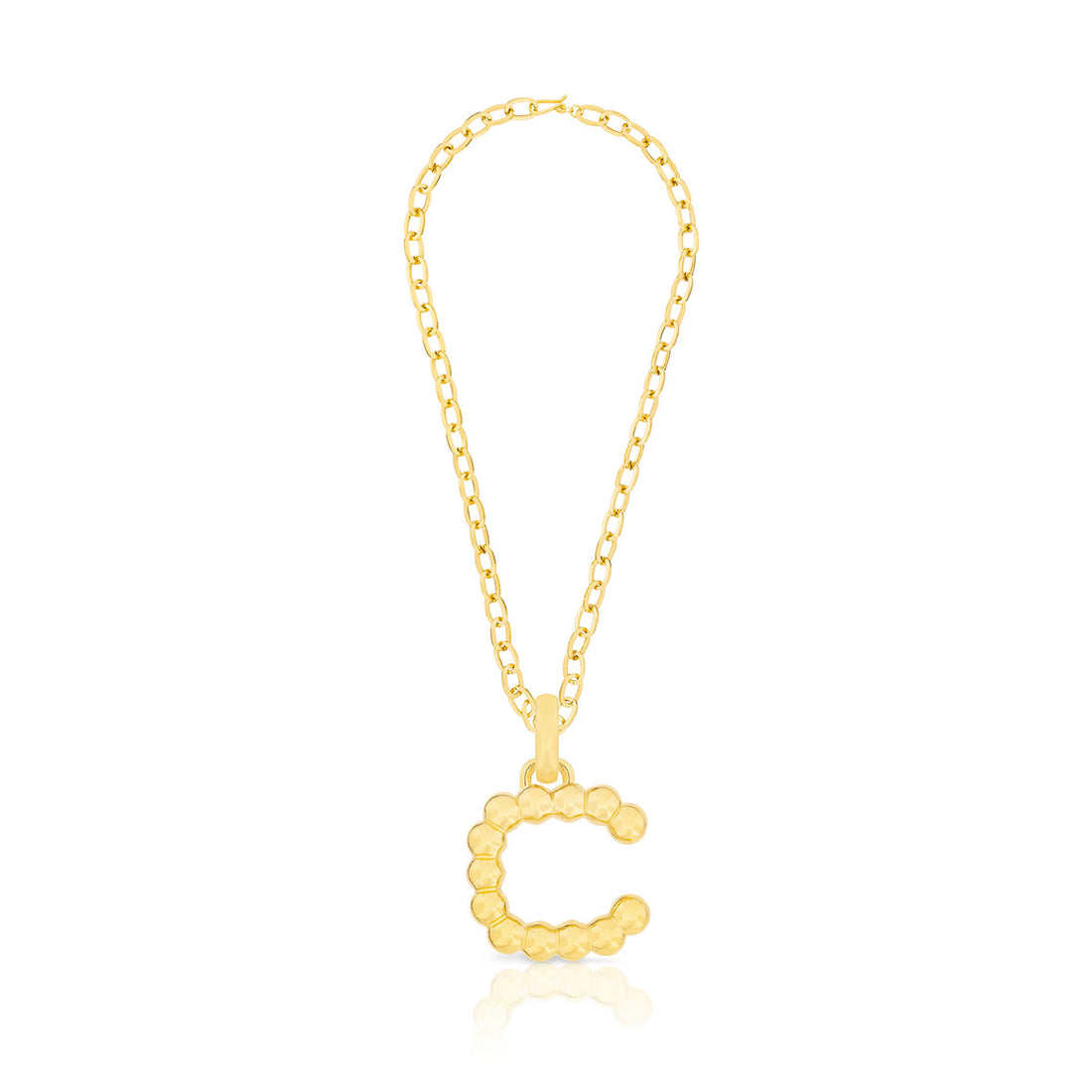 BOLD LETTER NECKLACE