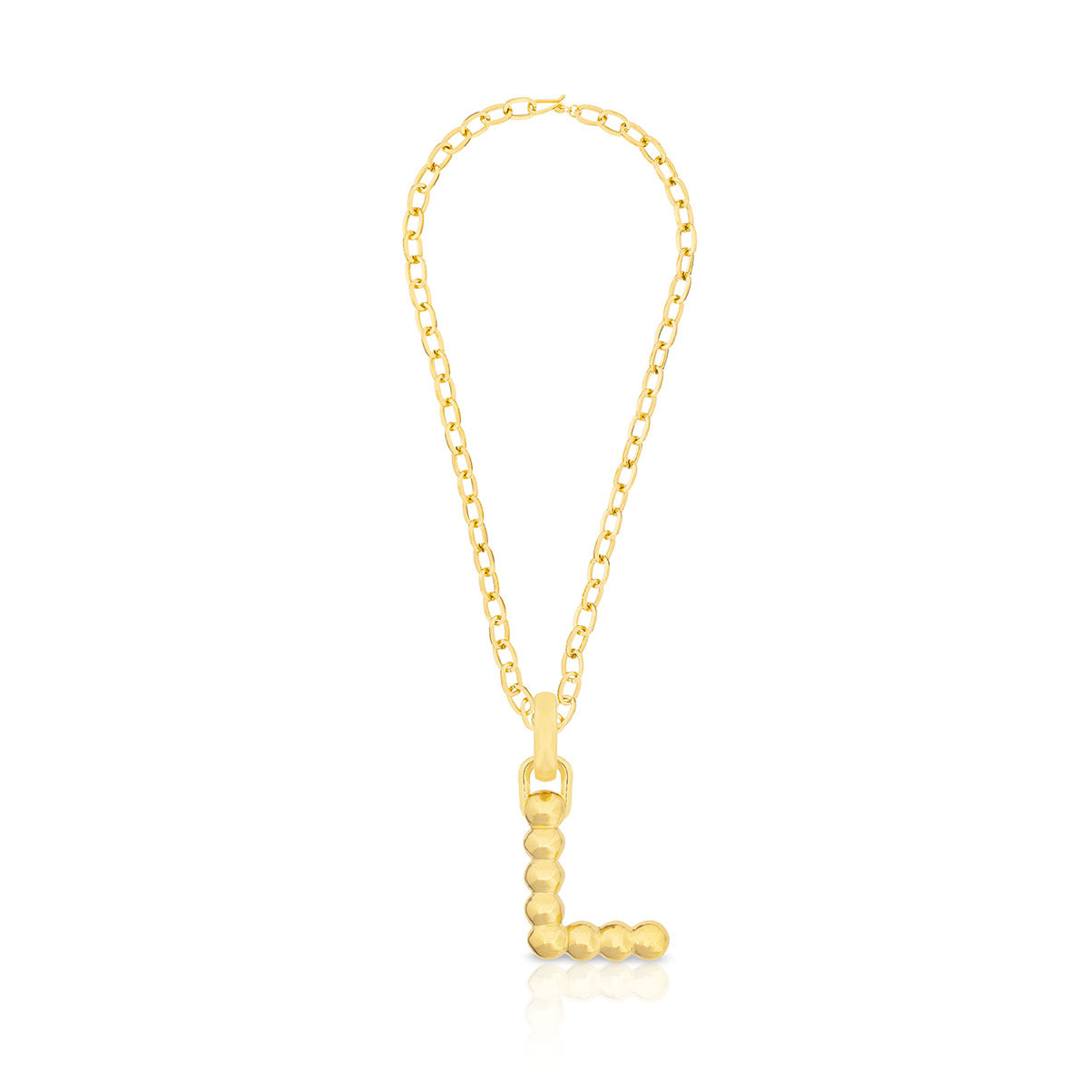 BOLD LETTER NECKLACE