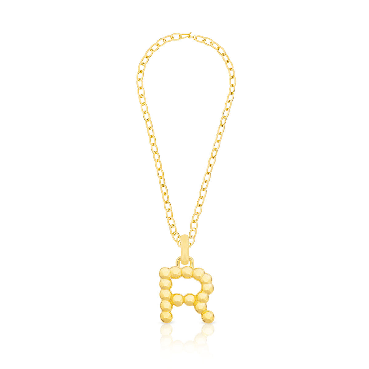 BOLD LETTER NECKLACE