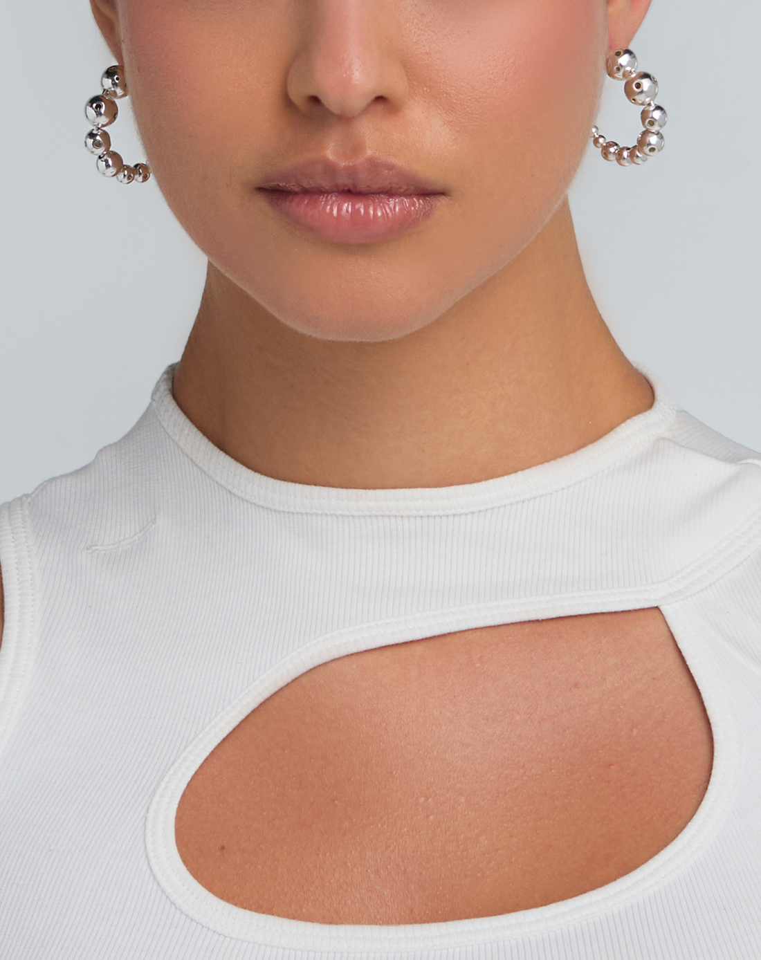 HELIOS HOOPS MINI SILVER