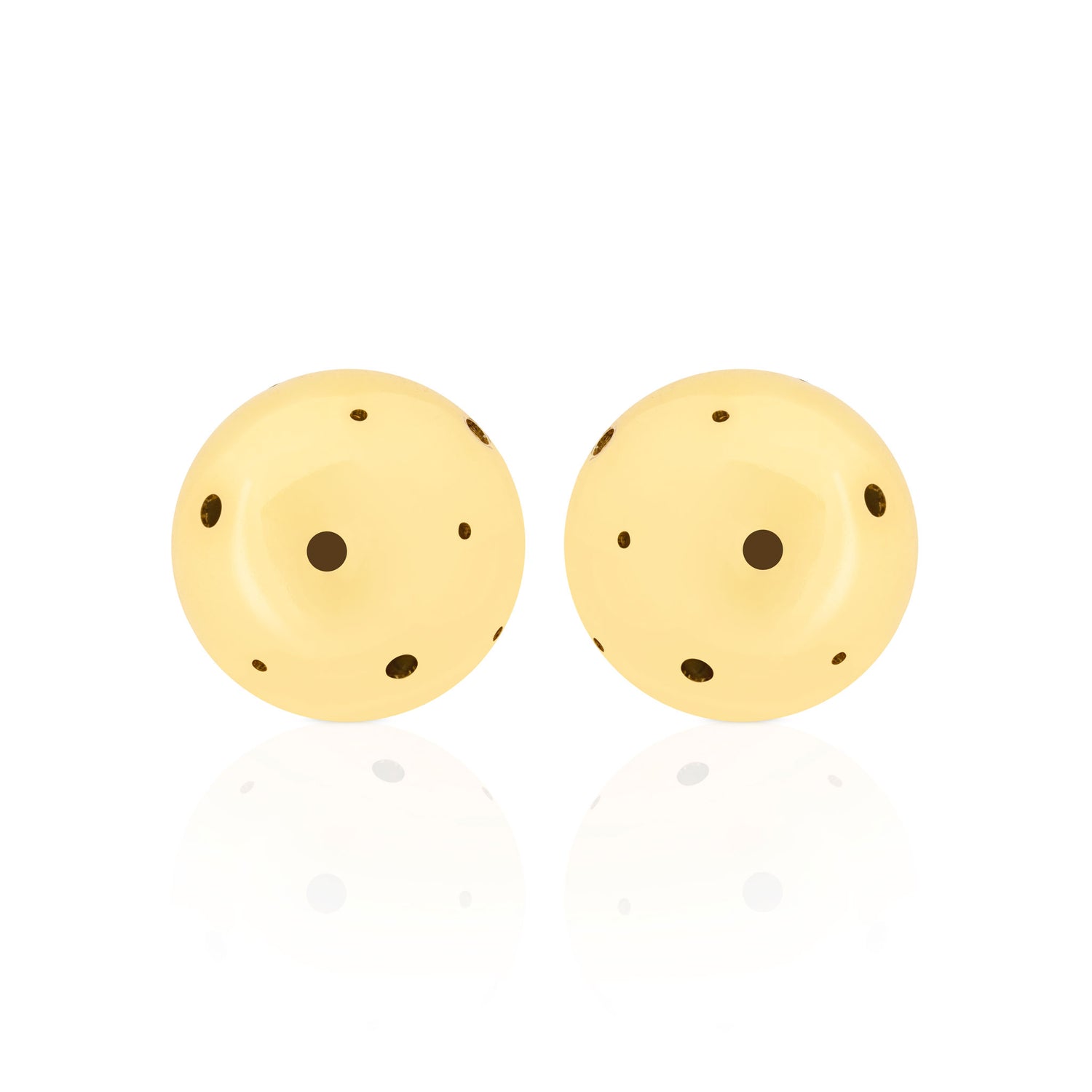 BOLD MEDIUM BALL EARRINGS