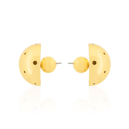BOLD MEDIUM BALL EARRINGS