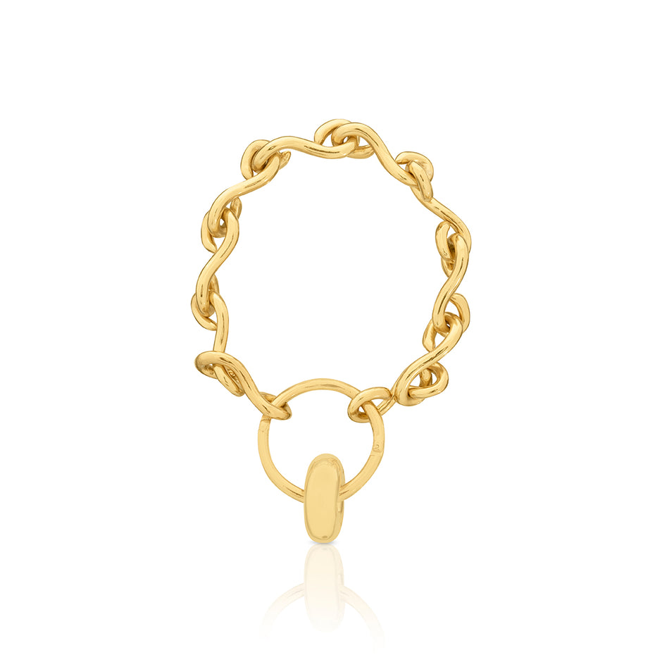Paula Mendoza Circles Bracelet Gold main image 1