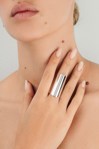 CIRCLE RING CIRCLE SILVER
