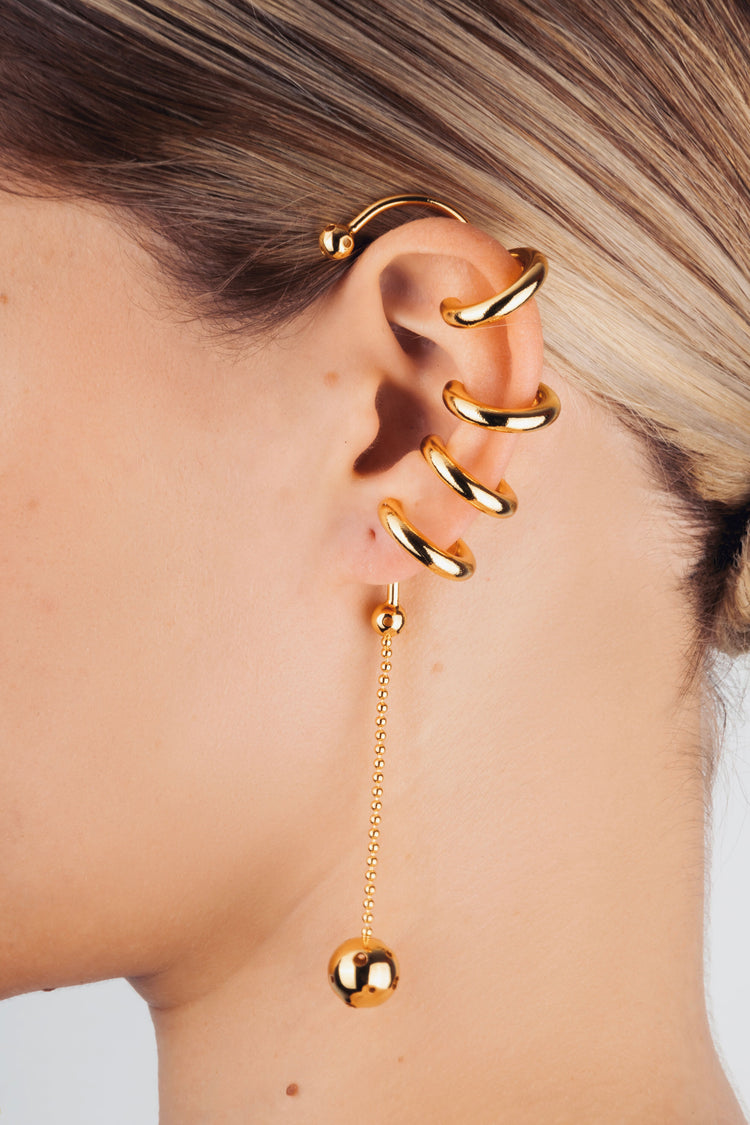 Paula Mendoza Medium Bubble Earcuff