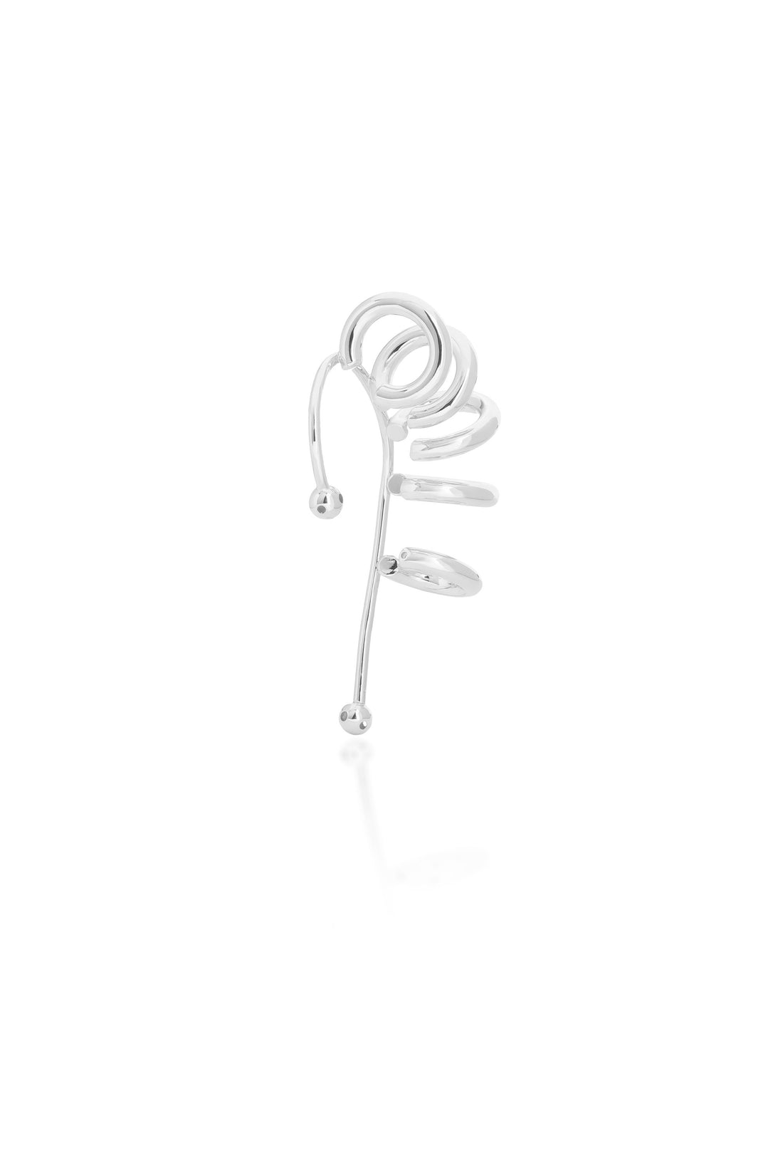 5 AROS EARCUFFS SILVER