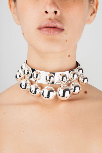 GRAPES NECKLACE SILVER