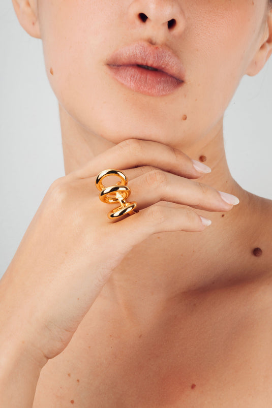 Paula Mendoza Triple Adriane Ring