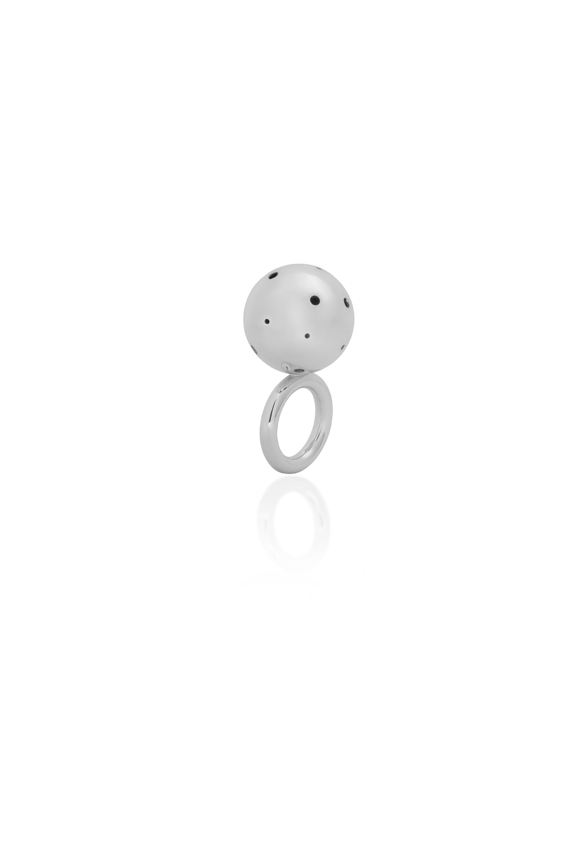 Bubble hotsell ring silver
