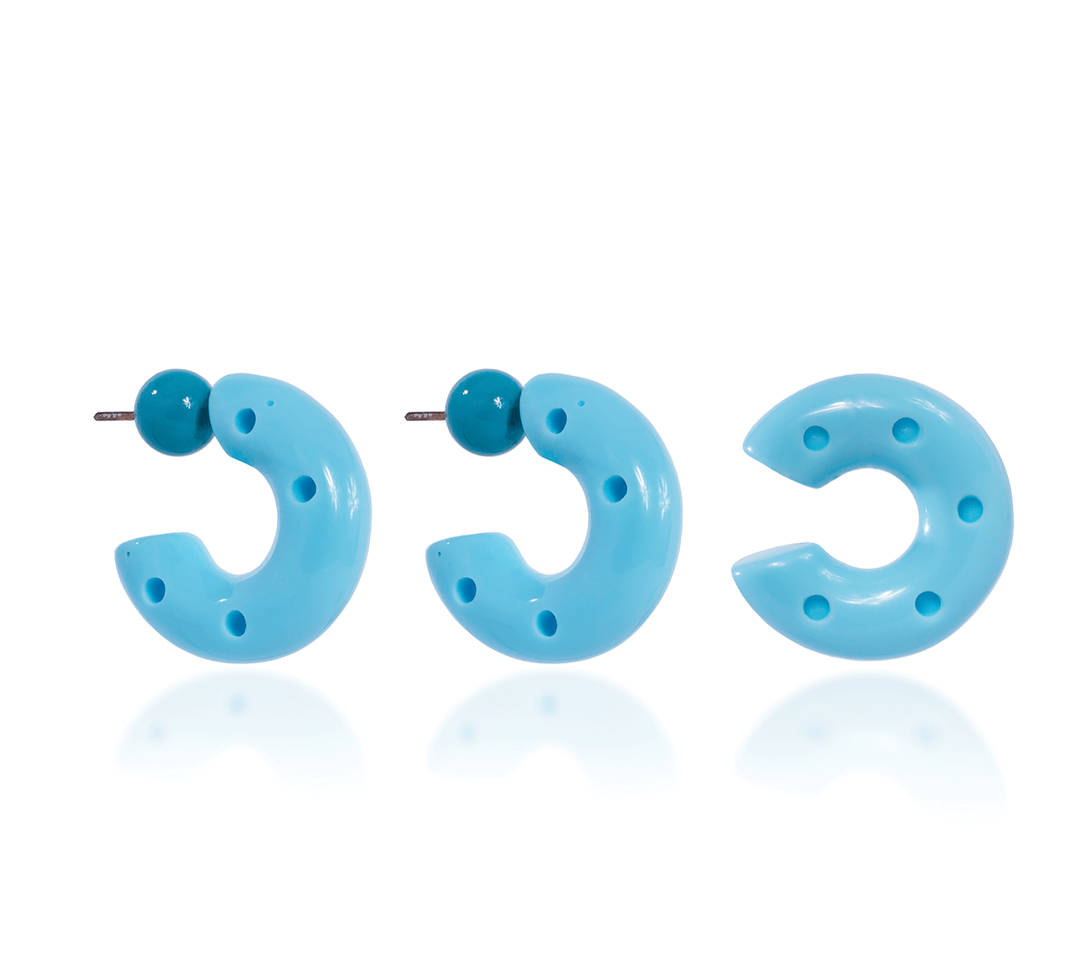 MEDIUM SET RESINE BLUE