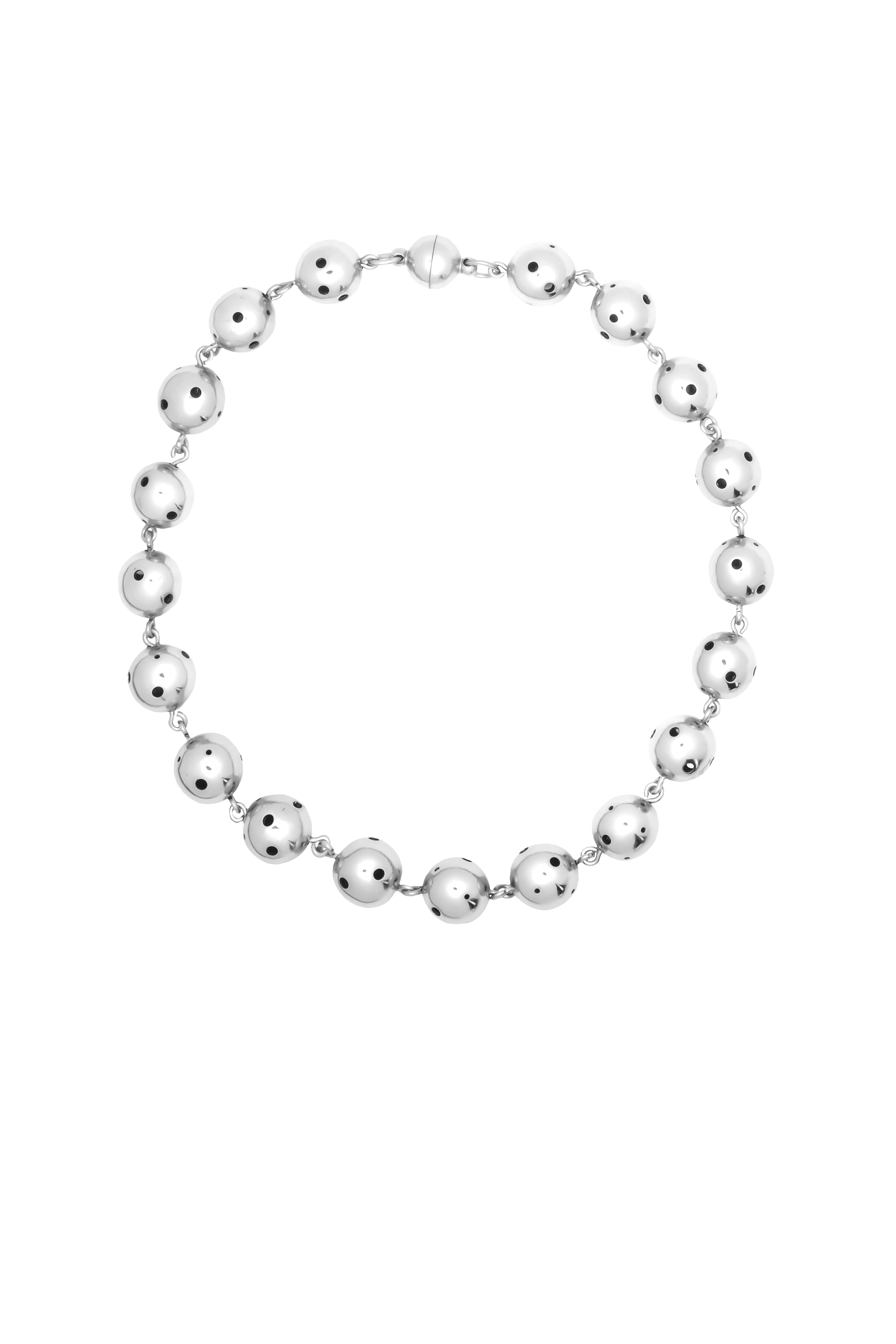 ROSARIO SMALL NECKLACE SILVER