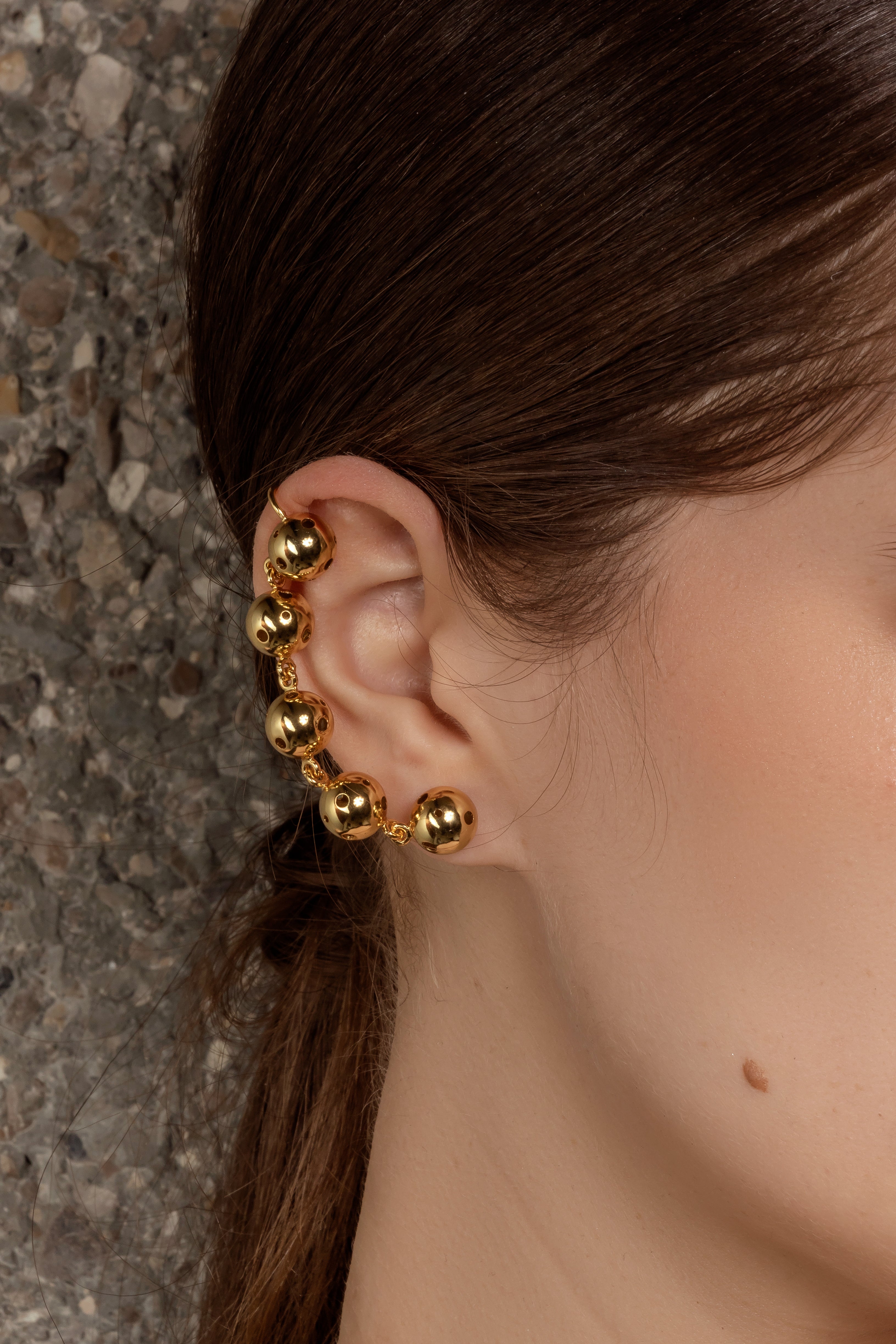 SMALL CHAIN EARRING