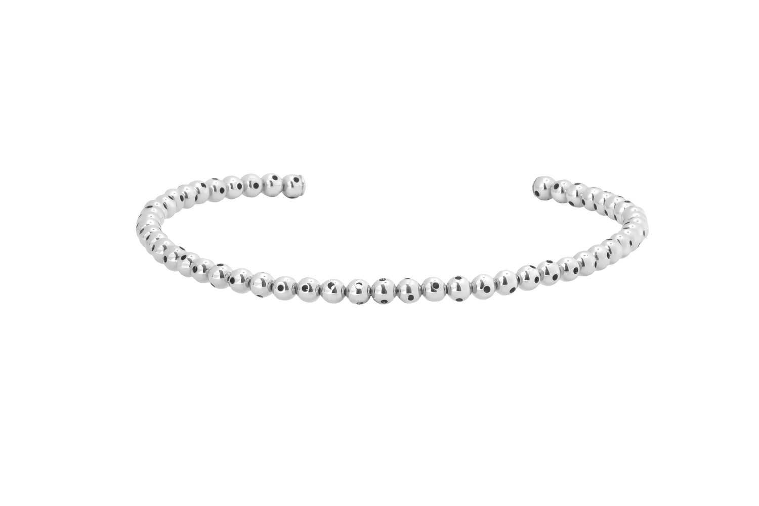 SMALL SPHERE NECKLACE SILVER